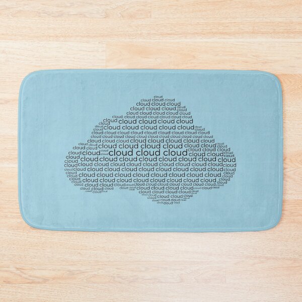 Item preview, Cloud with the word "cloud" written on it designed and sold by snoWorkshop.