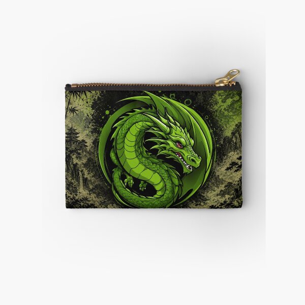 Item preview, Emerald Dragon Spirit: Ancient Asian Warrior Art designed and sold by Fei Long Design Hub.