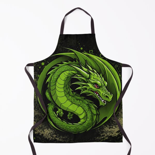 Item preview, Emerald Dragon Spirit: Ancient Asian Warrior Art designed and sold by Fei Long Design Hub.