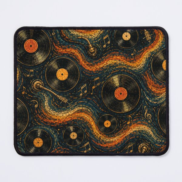 Item preview, Vinyl Rhythm Retro Music designed and sold by Artnankin.