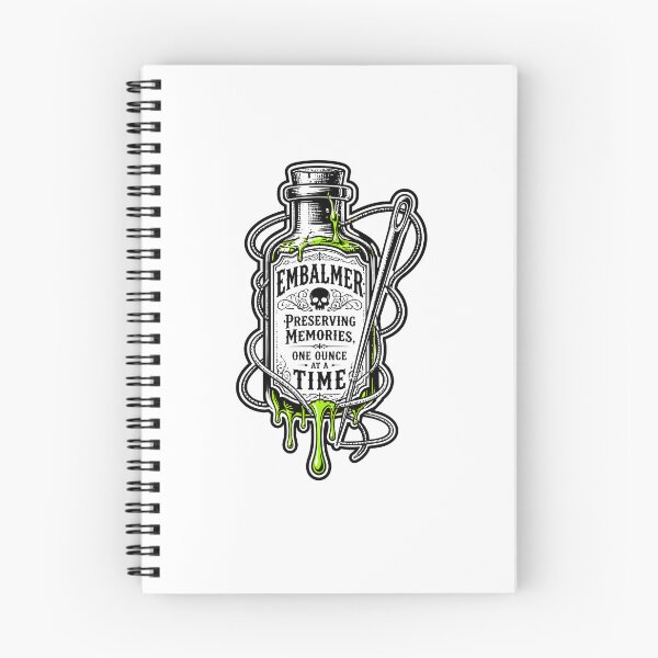 Item preview, Embalmer Preserving Memories One Ounce At A Time Vintage Bottle Syringe designed and sold by CleverRaccoon.