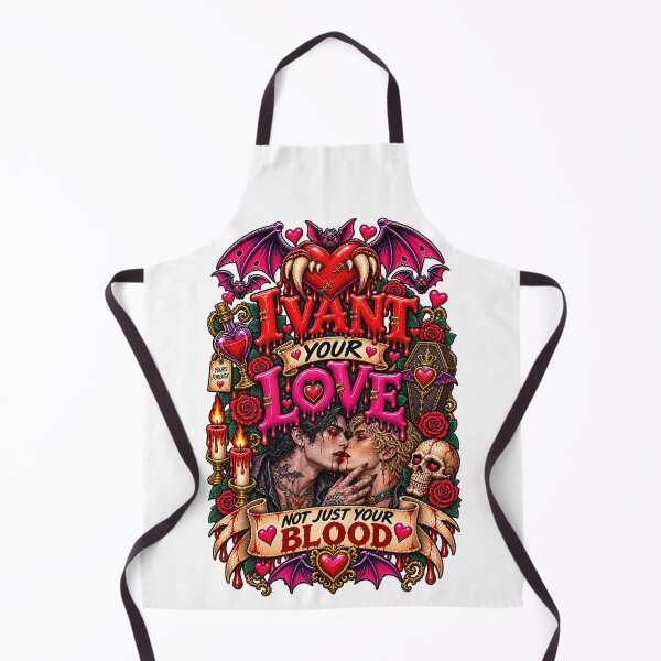 Item preview, DARK LOVE ❤️ - MONSTER ROMANCE COLLETION - VAMPIRE LOVE - I VANT YOUR LOVE - NOT JUST YOUR BLOOD - GAY PRIDE designed and sold by WheelieGdArt.