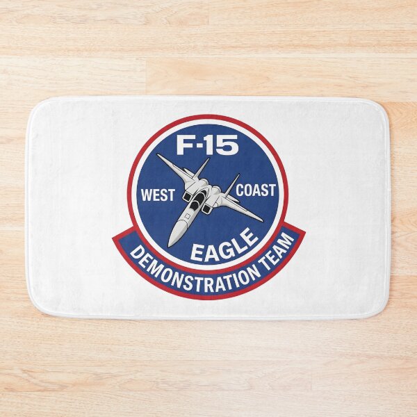 Item preview, USAF F-15 West Coast Eagle Demonstration Team Patch designed and sold by CharlieDesings.