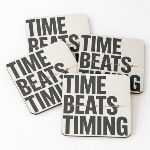 Item preview, TIME BEATS TIMING designed and sold by Zaramodo.