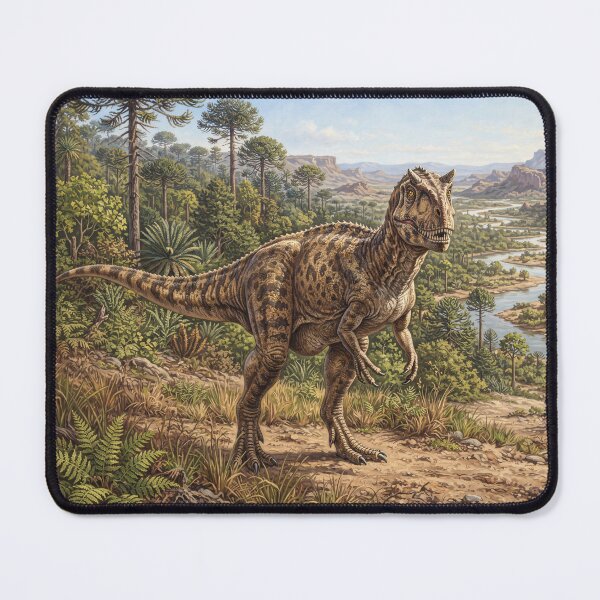 Item preview, Realistic Allosaurus Paleoart, Jurassic Dinosaur Illustration II designed and sold by Yaremchuk.