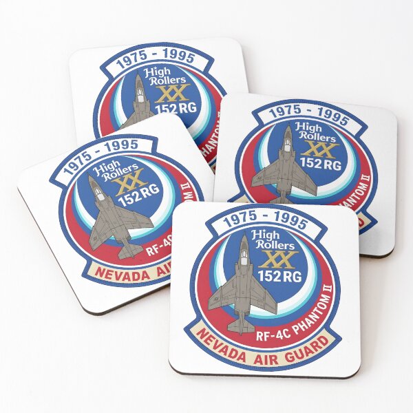 Item preview, USAF 152nd Reconnaissance Group "High Rollers" RF-4C Phantom II Commemorative Patch designed and sold by CharlieDesings.