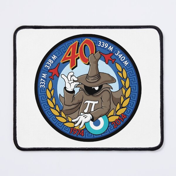 Item preview, Hellenic Air Force A-7 Corsair II 40th Anniversary Commemorative Patch designed and sold by CharlieDesings.