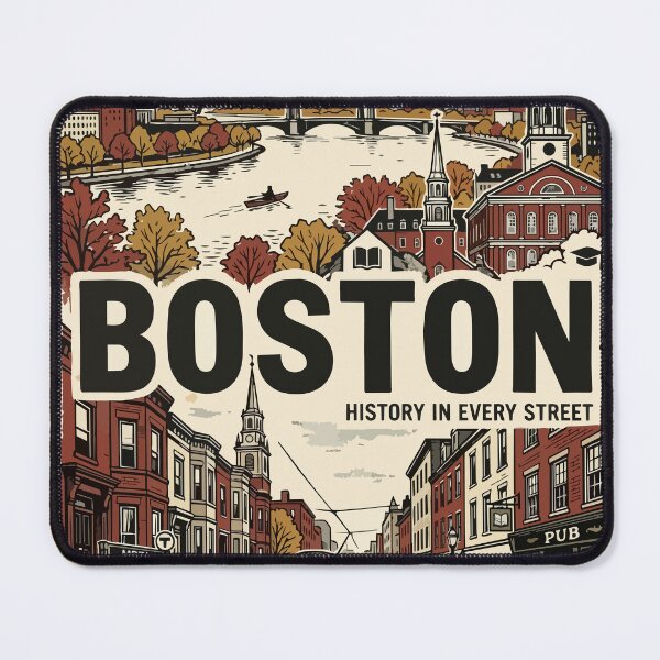 Item preview, Boston designed and sold by Trippin-Tito's.