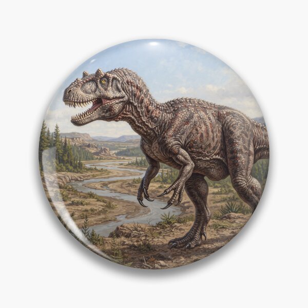 Item preview, Realistic Allosaurus Paleoart, Jurassic Dinosaur Illustration III designed and sold by Yaremchuk.