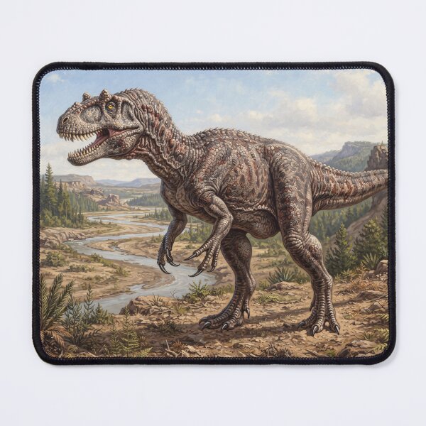 Item preview, Realistic Allosaurus Paleoart, Jurassic Dinosaur Illustration III designed and sold by Yaremchuk.