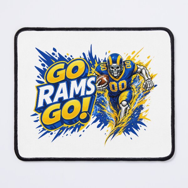Item preview, Go Rams Go! Los Angeles Rams Football Fan #0089 designed and sold by GLUVY-THEME.