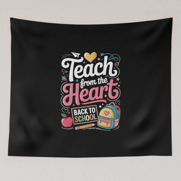 Item preview, Teach From The Heart  back to school designed and sold by jkrphoto.
