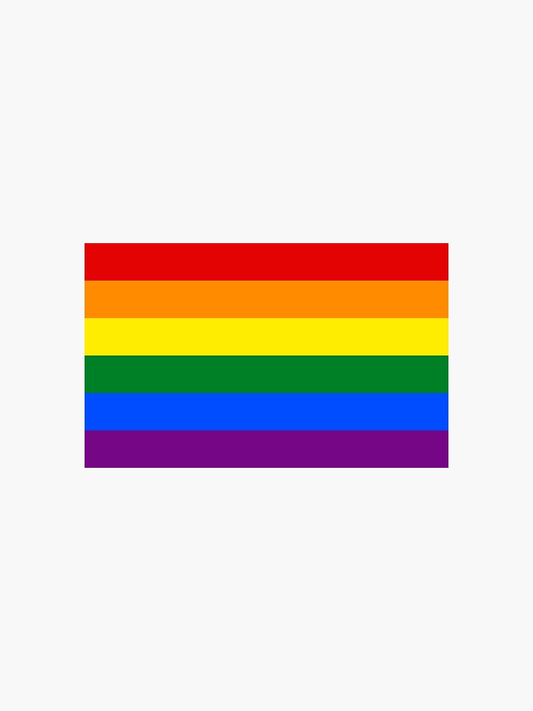 Lgbt Pride Flag Sticker For Sale By Fjmg Redbubble 5820