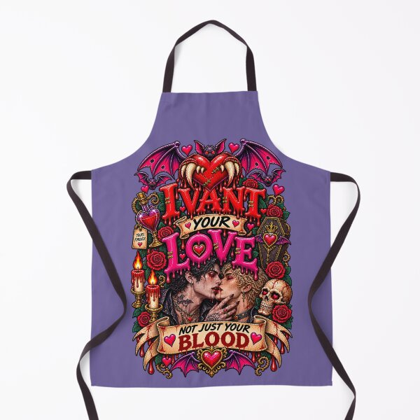 Item preview, DARK LOVE ❤️ - MONSTER ROMANCE COLLETION - VAMPIRE LOVE - I VANT YOUR LOVE - NOT JUST YOUR BLOOD - GAY PRIDE v3 designed and sold by WheelieGdArt.