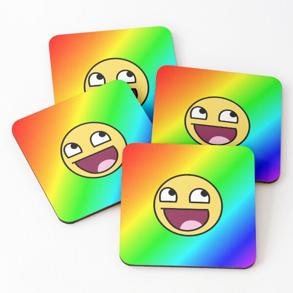 Item preview, Rainbow Epic Face Y2K Retro Aesthetic  designed and sold by TrxshWear.