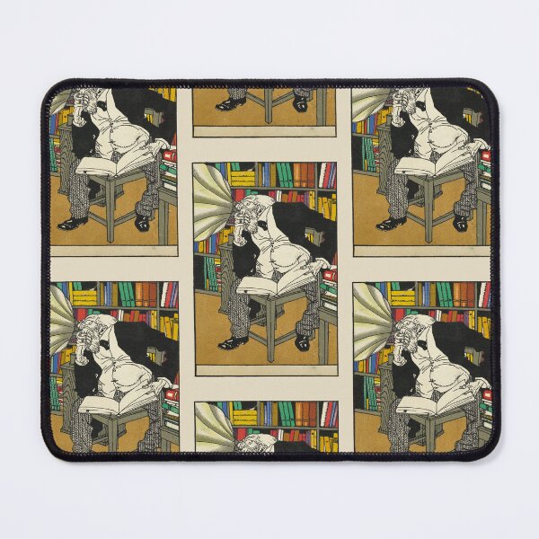 Item preview, Vintage color lithograph, The Dialectician. designed and sold by stevepaint.