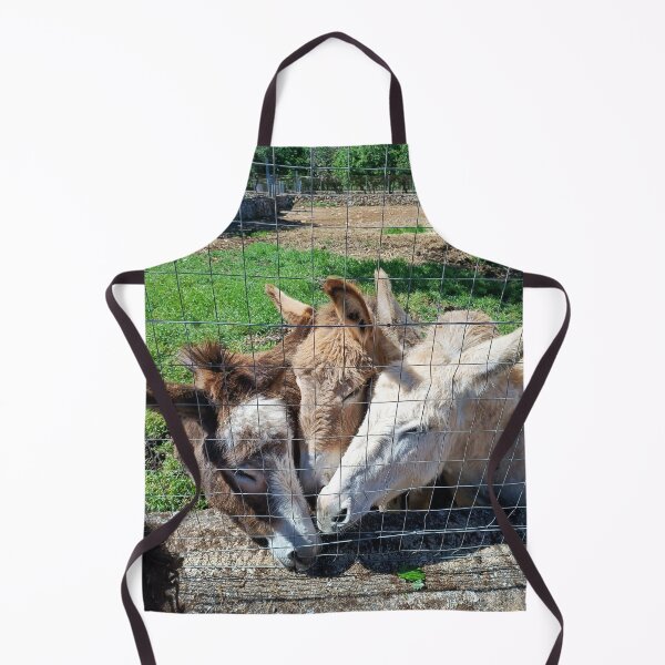 Aperçu de l'œuvre Trois adorables ânes qui se câlinent - L'amour des animaux de la ferme créée et vendue par EpicVistas.