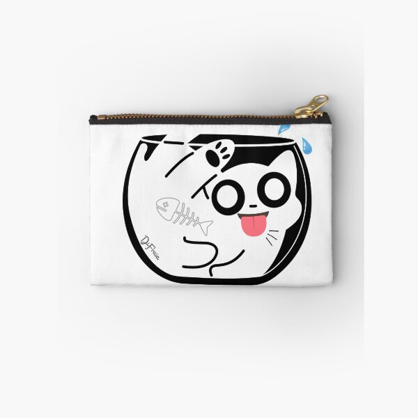 Item preview, Gato no Aquário & Peixe designed and sold by DiFraia Studio.