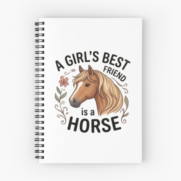Item preview, A Girl's Best Friend Is a Horse — Equestrian & Horse Lover Design designed and sold by Tipsy24.