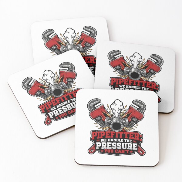 Item preview, Pipefitter We Handle The Pressure You Cant Crossed Pipe Wrenches Steam designed and sold by CleverRaccoon.