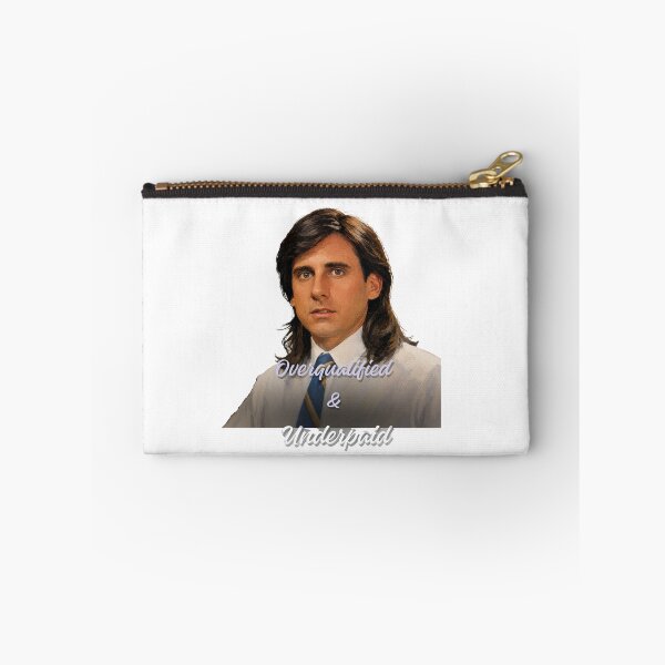 Item preview, Overqualified and Underpaid Retro Office Meme - Corporate Worker Humor designed and sold by Arcade&Binge.