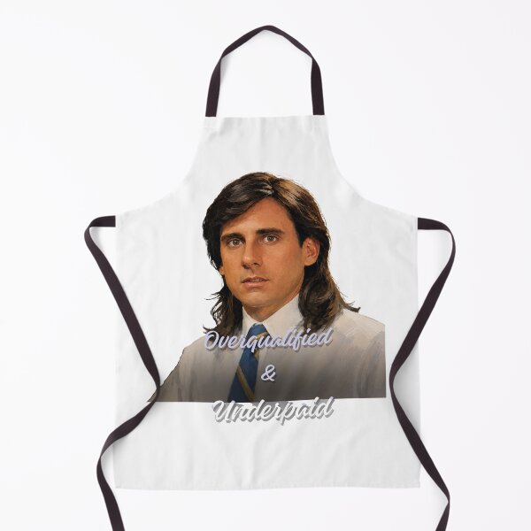 Item preview, Overqualified and Underpaid Retro Office Meme - Corporate Worker Humor designed and sold by Arcade&Binge.