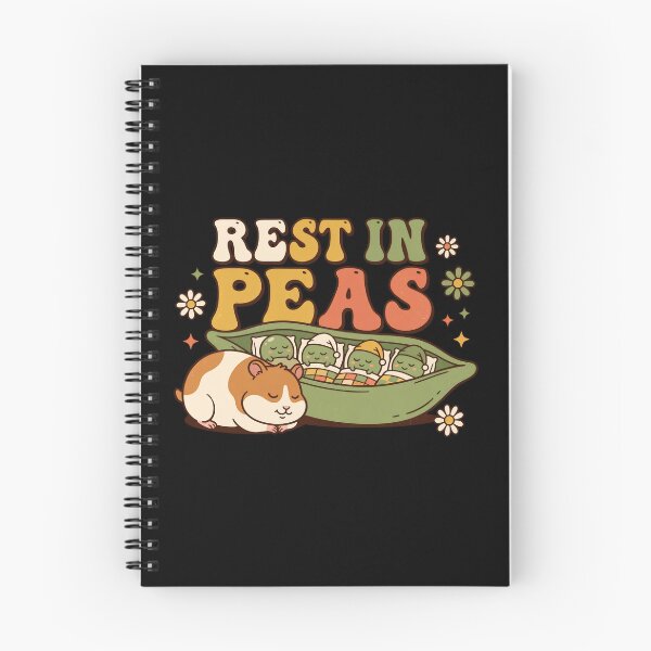 Item preview, Rest in Peas Cute Hamster Pun designed and sold by davitabros.
