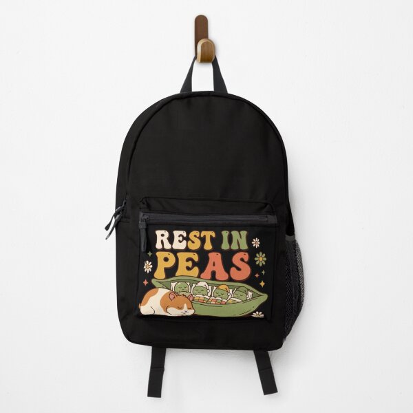 Item preview, Rest in Peas Cute Hamster Pun designed and sold by davitabros.