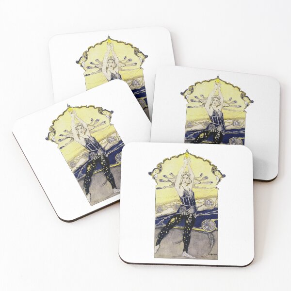 Item preview, Illustration of ballet dancer Vaslav Nijinsky by Manuel Orazi 1911 designed and sold by Hedrin.