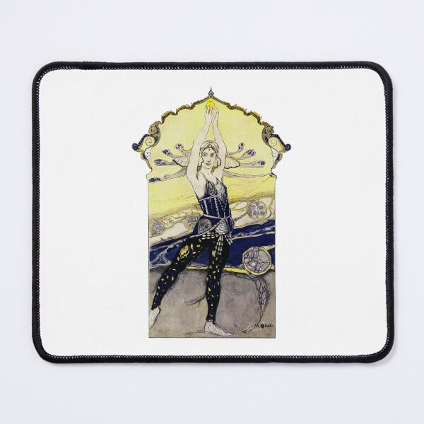 Item preview, Illustration of ballet dancer Vaslav Nijinsky by Manuel Orazi 1911 designed and sold by Hedrin.