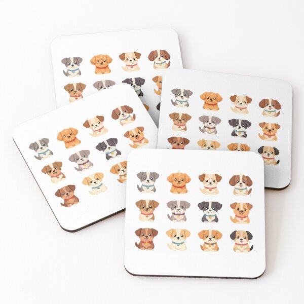 Item preview, Cute Puppy Finger Panting Style Sticker Pack Design designed and sold by TheRainFamily.