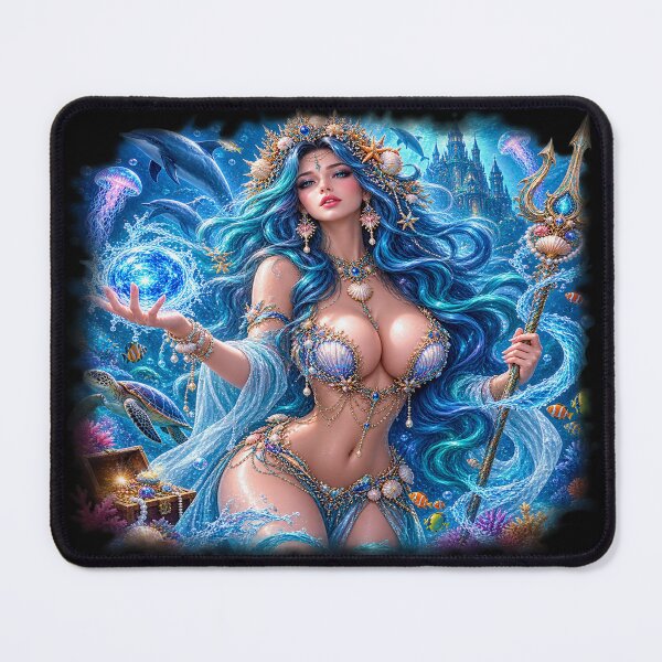 Item preview, Water Enchantress – Goddess of the Ocean and Sea Magic designed and sold by TroviTutto.