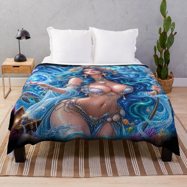 Item preview, Water Enchantress – Goddess of the Ocean and Sea Magic designed and sold by TroviTutto.