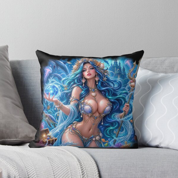 Item preview, Water Enchantress – Goddess of the Ocean and Sea Magic designed and sold by TroviTutto.