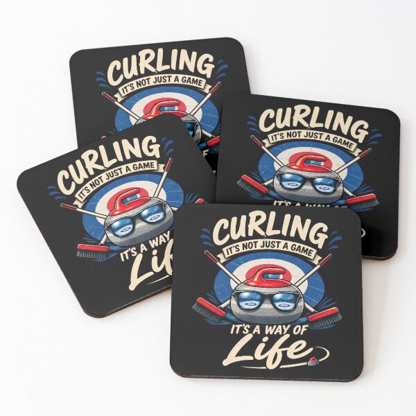 Item preview, Curling - It's Not Just a Game It's a Way of Life designed and sold by SidTastic .