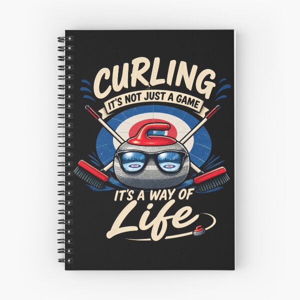 Item preview, Curling - It's Not Just a Game It's a Way of Life designed and sold by SidTastic .