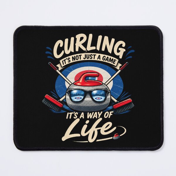 Item preview, Curling - It's Not Just a Game It's a Way of Life designed and sold by SidTastic .
