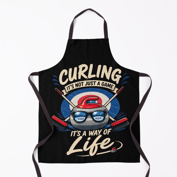 Item preview, Curling - It's Not Just a Game It's a Way of Life designed and sold by SidTastic .