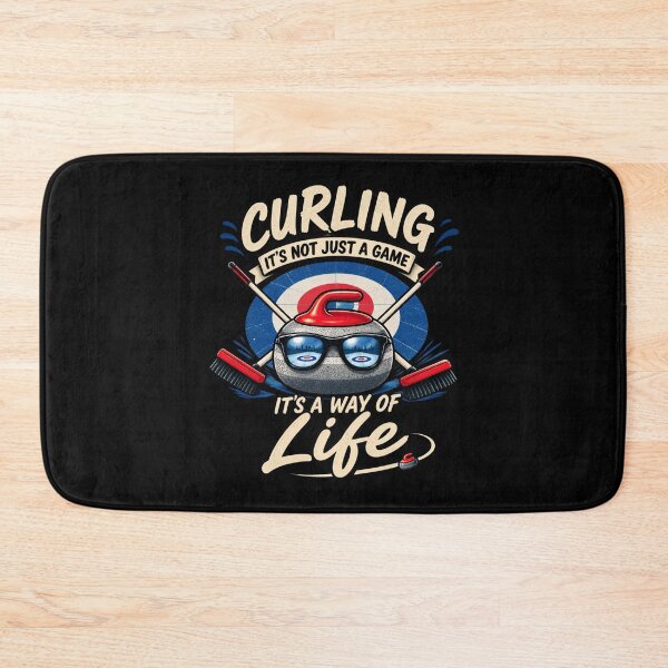 Item preview, Curling - It's Not Just a Game It's a Way of Life designed and sold by SidTastic .