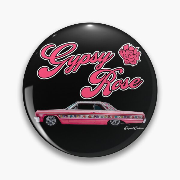 Item preview, 1964 Impala Gypsy Rose side w text - Lowrider, Kustom, Hot Rod, Muscle Car designed and sold by Elegant Customs.