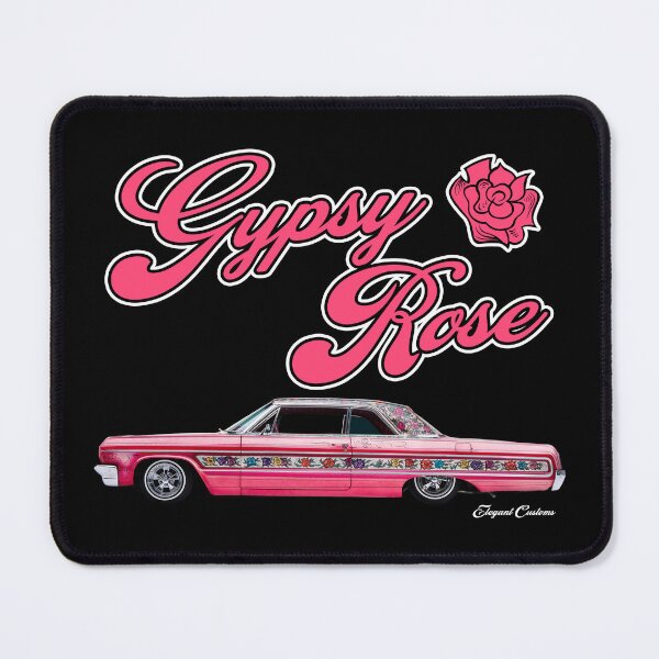 Item preview, 1964 Impala Gypsy Rose side w text - Lowrider, Kustom, Hot Rod, Muscle Car designed and sold by Elegant Customs.