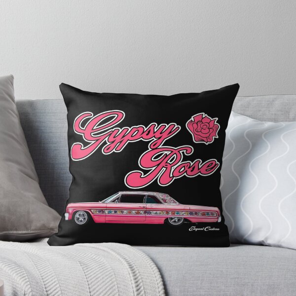 Item preview, 1964 Impala Gypsy Rose side w text - Lowrider, Kustom, Hot Rod, Muscle Car designed and sold by Elegant Customs.