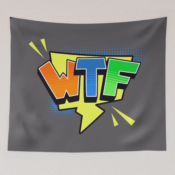 Item preview, WTF designed and sold by SPOOFSHIRT.