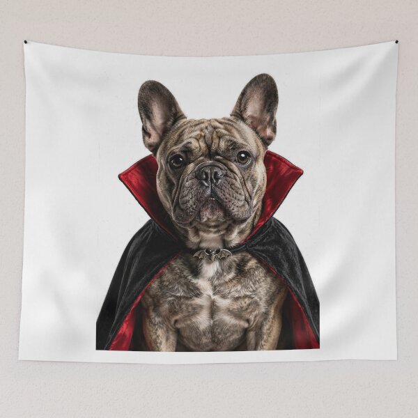 Item preview, Sarcastic Vampire French Bulldog Dracula designed and sold by ProPetStudio.