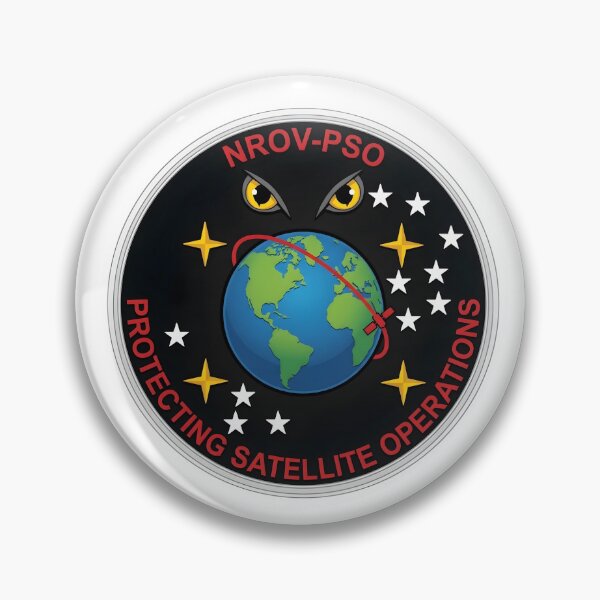 Artikelvorschau, US National Reconnaissance Office NROV-PSO Protecting Satellite Operations Patch entworfen und verkauft von CharlieDesings.