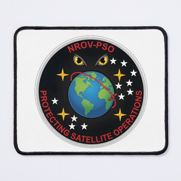 Item preview, US National Reconnaissance Office NROV-PSO Protecting Satellite Operations Patch designed and sold by CharlieDesings.