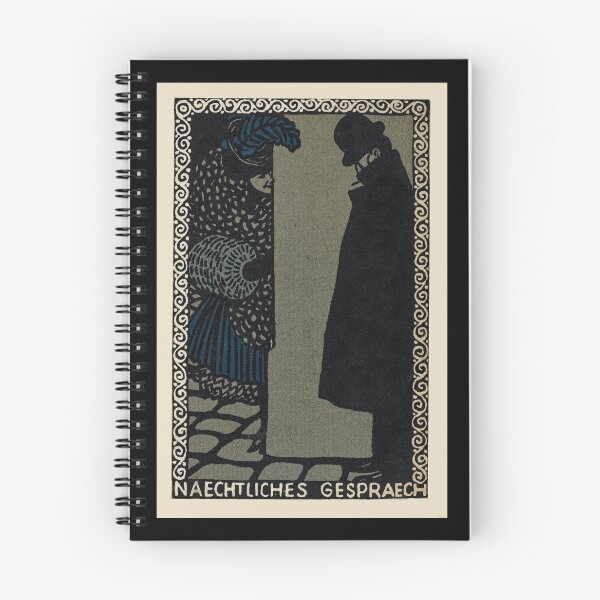 Item preview, Vintage  color lithograph,  Nightly Conversations. designed and sold by stevepaint.