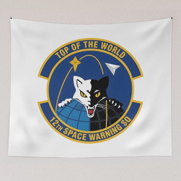 Item preview, USSF 12th Space Warning Squadron "Top of the World" Patch designed and sold by CharlieDesings.