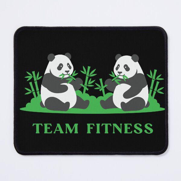 Item preview, Funny Panda Bears Team Fitness Vector Typography Logo designed and sold by ZUMERI.