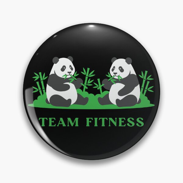 Item preview, Funny Panda Bears Team Fitness Vector Typography Logo designed and sold by ZUMERI.